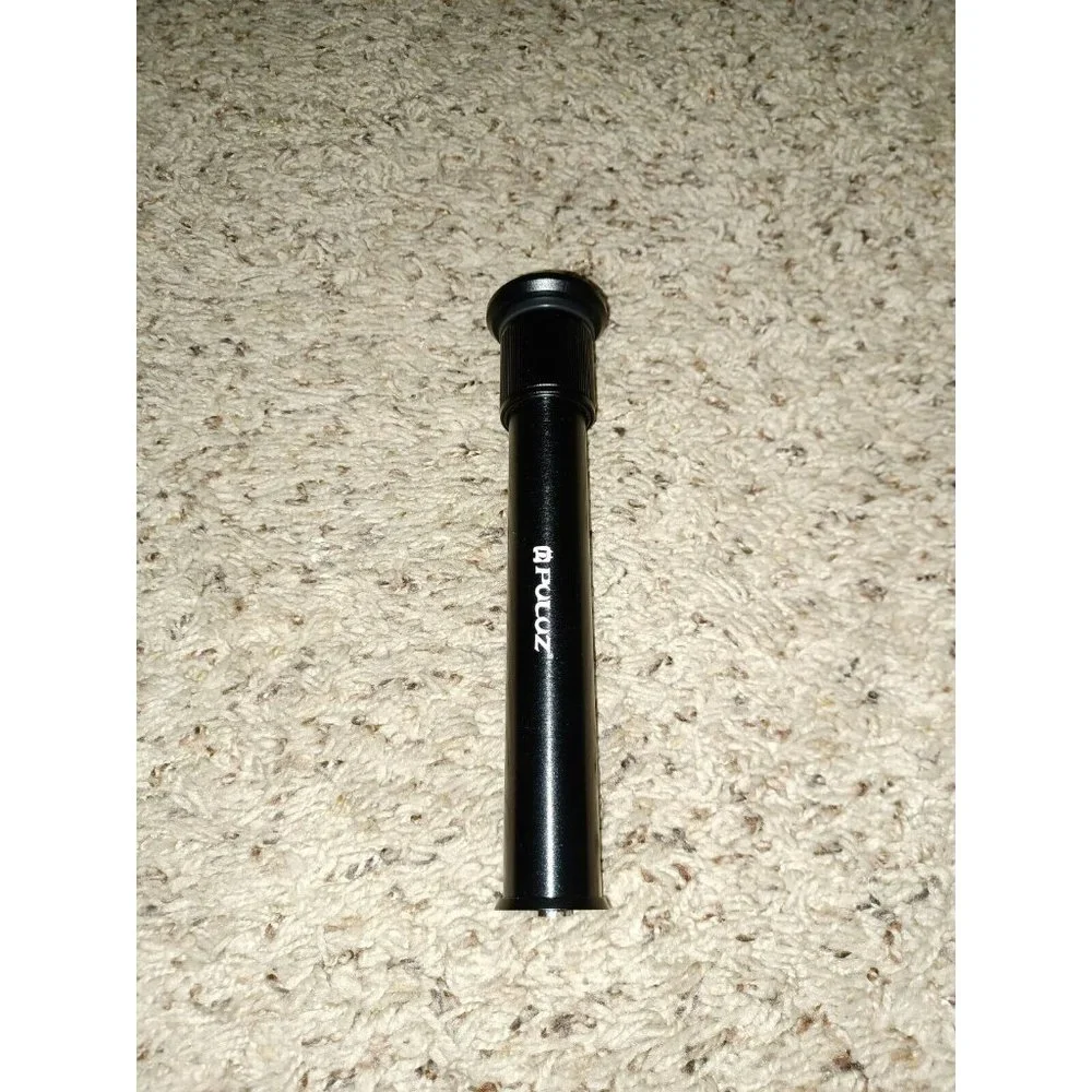 Puluz Metal Adjustable 3/8'' Tripod/Monopod Mount Extension Rod for Cameras